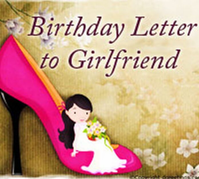birthday wishes letter to girlfriend